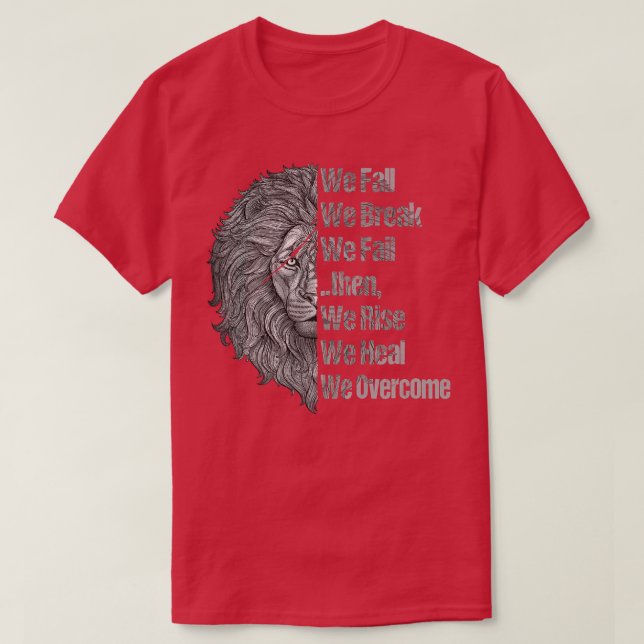 Camiseta Motivation Workout Quotes Lion Mindset Training (Frente do Design)