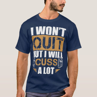 Camiseta Motivational Barbell Workout Gym Sayings