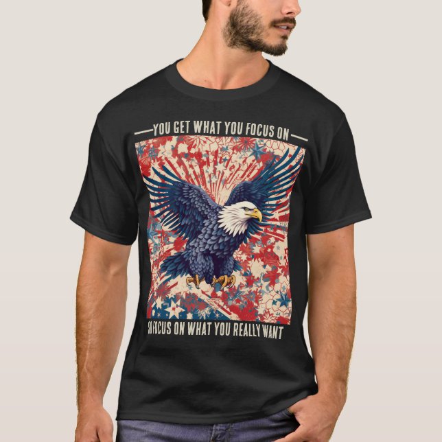 Camiseta Motivational Eagle (Frente)