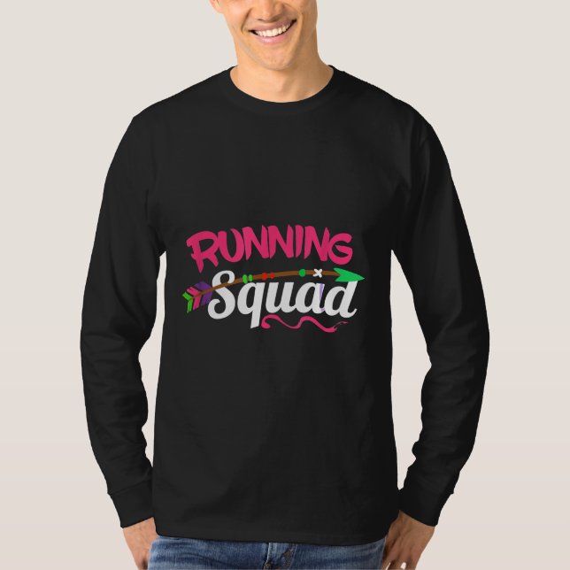 Camiseta Motivational Runners de Presentes entre Raparigas  (Frente)