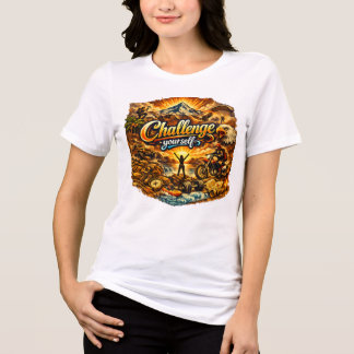 Camiseta Motivational Women White Tshirt