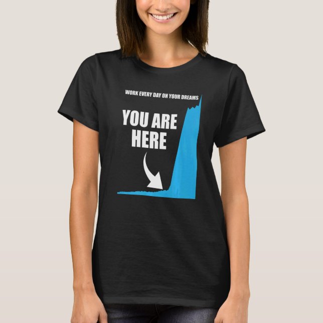 Camiseta Motivational Your are here Success Motivation (Frente)