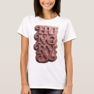 Camiseta Motivo Artístico Cor-de-Rosa Edgy FAMINTA
