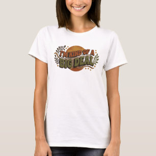 Camiseta Motivo Artístico ESPÉCIE DE GRANDE NEGÓCIO Atraent