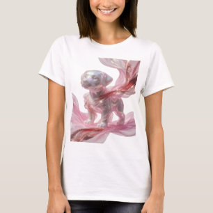Camiseta Motivo Artístico Sharp Silver BABY PUPPY