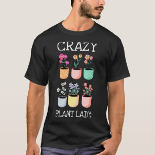 Camiseta Motivo da Louca por Plantas para um Jardineiro Hob
