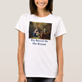Camiseta Motivo da Segunda Bíblia de Natal Verso