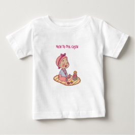 Camiseta Motivo de Bebê Fofo