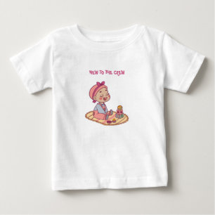 Camiseta Motivo de Bebê Fofo