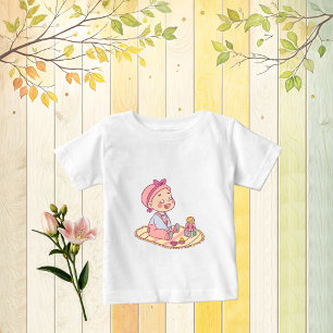 Camiseta Motivo de Bebê Fofo