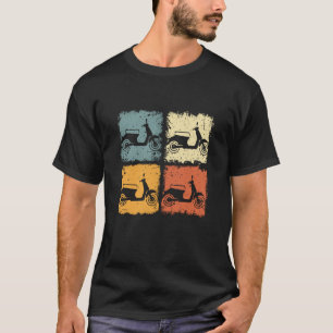 Camiseta Moto antiga para vida de passeio de motor