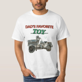Camiseta Moto Brinquedo Favorito do Papai