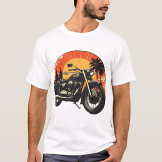 Camiseta Moto Clássica Vintage Passeio Retro