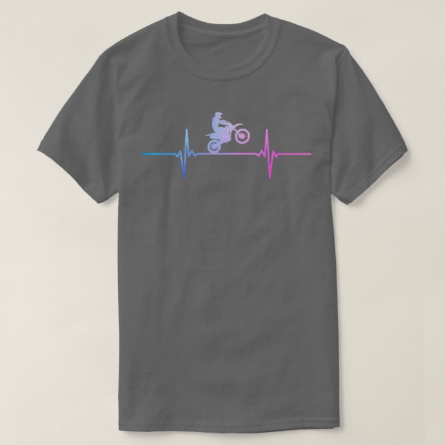 Camiseta moto de terra 8 (Frente do Design)