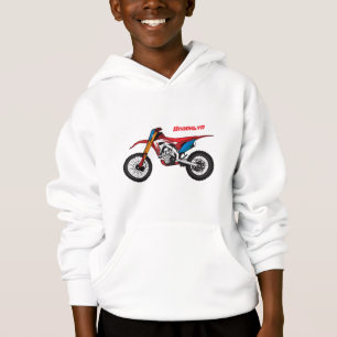 Camiseta Moto de terra vermelha