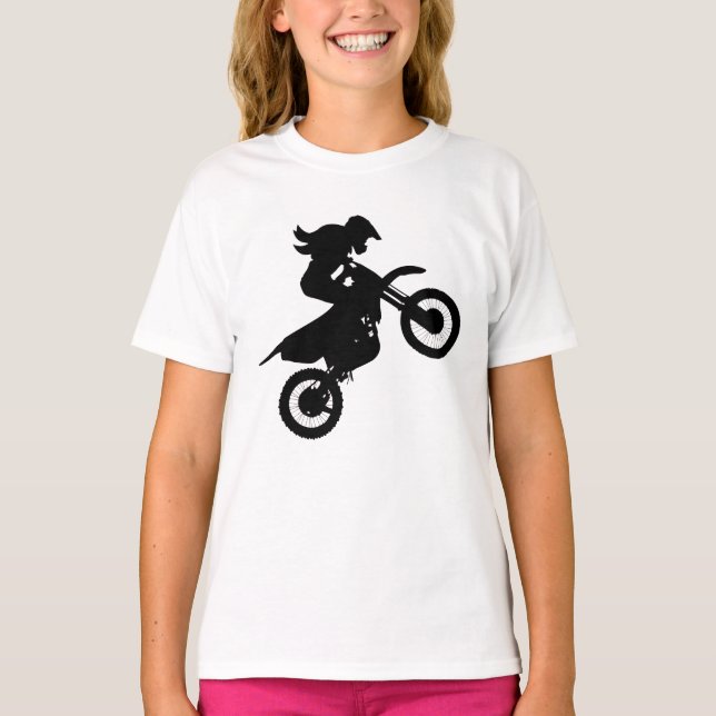 Camiseta Moto Dirt (Frente)