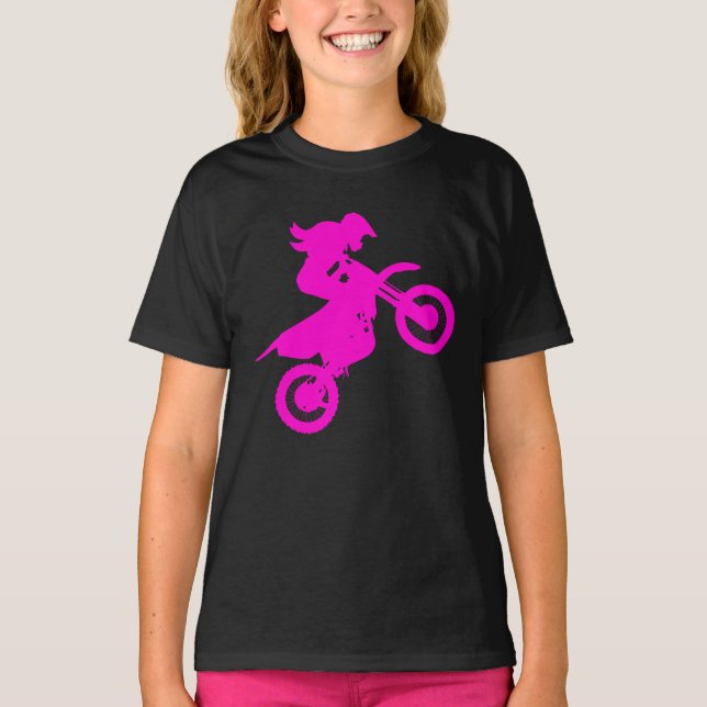 Camiseta Moto Dirt (Frente)