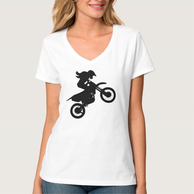 Camiseta Moto Dirt (Frente)