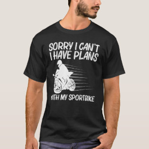 Camiseta Moto Esportiva Legal Para Homens Mulheres Piloto P