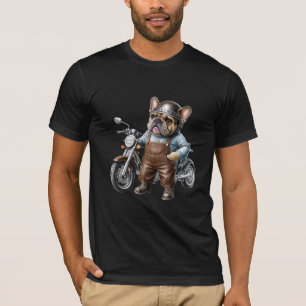 Camiseta Moto French Bulldog French Bulldog