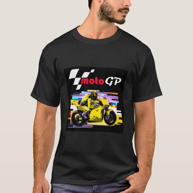 Camiseta Moto Gp Super Bikes Grande Prêmio da Corrida de Mo (Frente)