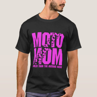 Camiseta Moto Mãe Mais Que a Mãe Média