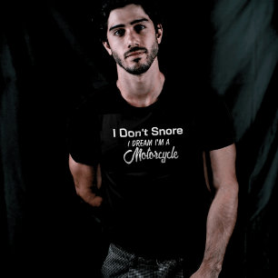 Camiseta MOTO Não Ronco Moto Sonho Motociclista