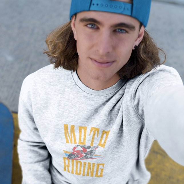 Camiseta Moto Riding (Criador carregado)