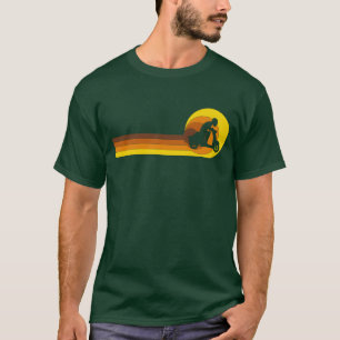 Camiseta Moto Scooter Bicicleta Scooter Moto Antigo 70s 80s