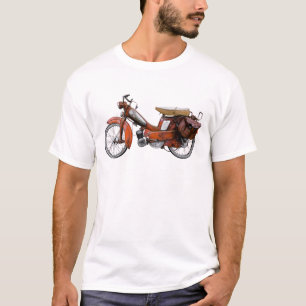 Camiseta Motobecano Francês Vintage Moped