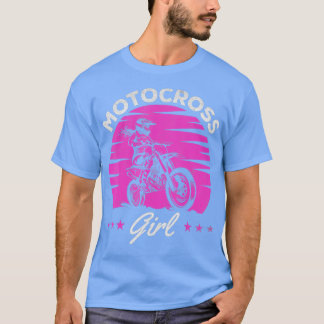 Camiseta Motoc De Supercruz Dirtbike Girl Enduro Off-Road