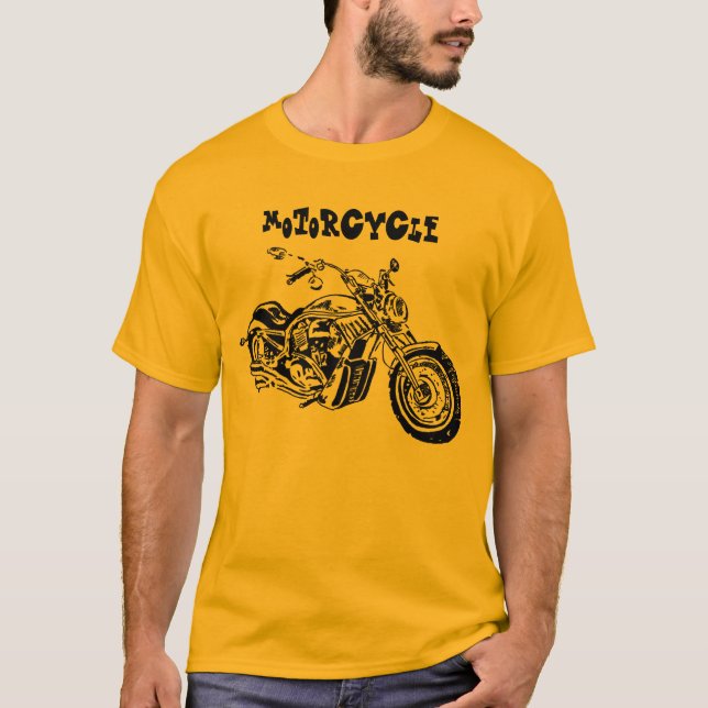 Camiseta motocicleta (Frente)