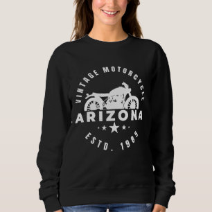 Camiseta Motocicleta Antiga Arizona Fundada em 1985