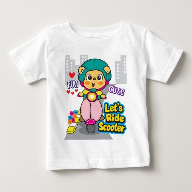 Camiseta Motocicleta Bear (Frente)