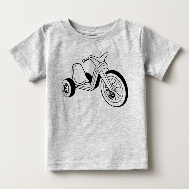 Camiseta Motocicleta - bebê (Frente)