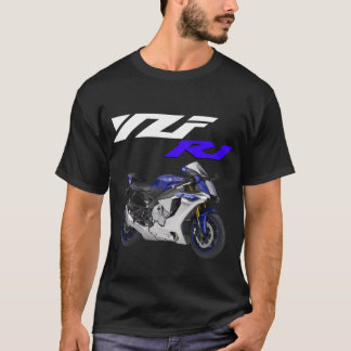 Camiseta Motocicleta Blue R1
