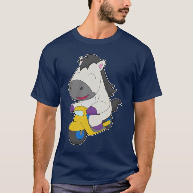 Camiseta Motocicleta Cavalo (Frente)