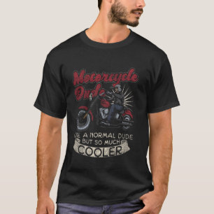 Camiseta Motocicleta Clássica De Motocicleta Como Um Não
