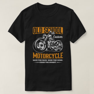 Camiseta Motocicleta da velha escola