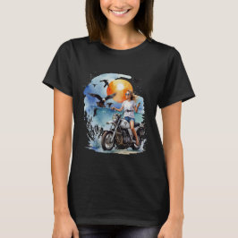 Camiseta Motocicleta de carro