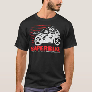 Camiseta Motocicleta de corrida Sportbike engraçado