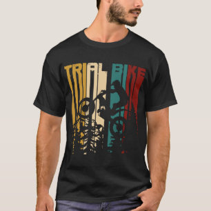 Camiseta Motocicleta de ensaio retroativo