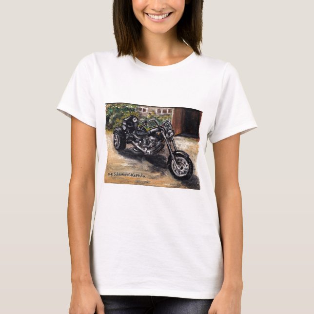 Camiseta Motocicleta de Trike (Frente)