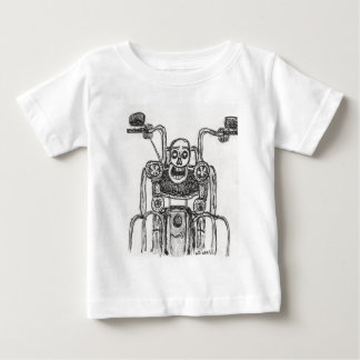 Camiseta Motocicleta do crânio