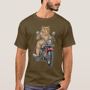 Camiseta Motocicleta do urso