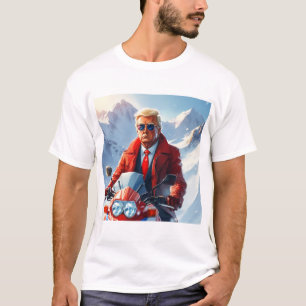 Camiseta Motocicleta em marcha no inverno MAGA de Natal