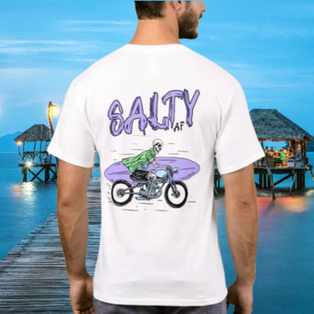 Camiseta Motocicleta Esqueleto por Salty AF (Criador carregado)