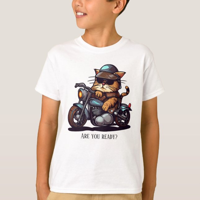 Camiseta Motocicleta legal para guincho está pronto? (Frente)