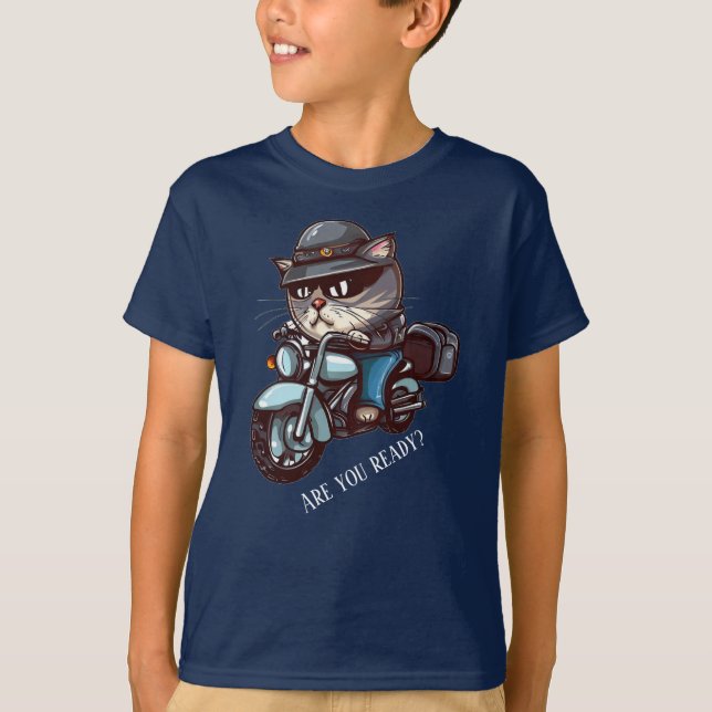 Camiseta Motocicleta legal para guincho está pronto? (Frente)