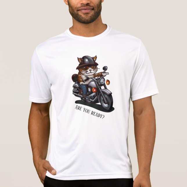 Camiseta Motocicleta legal para guincho está pronto? (Frente)